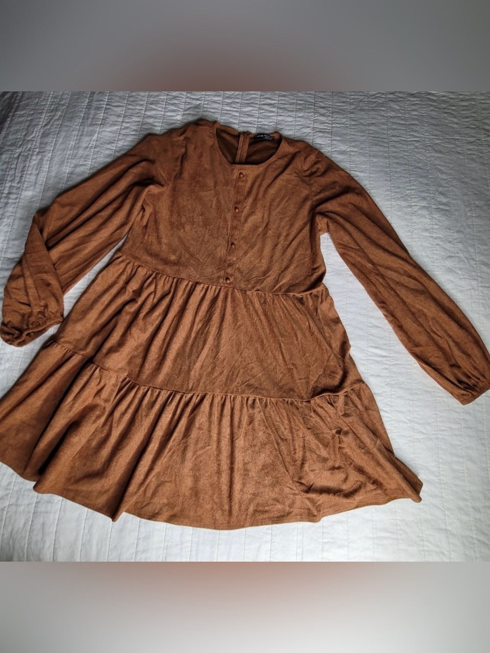 SHEIN Orange Brown Dress – Size Large